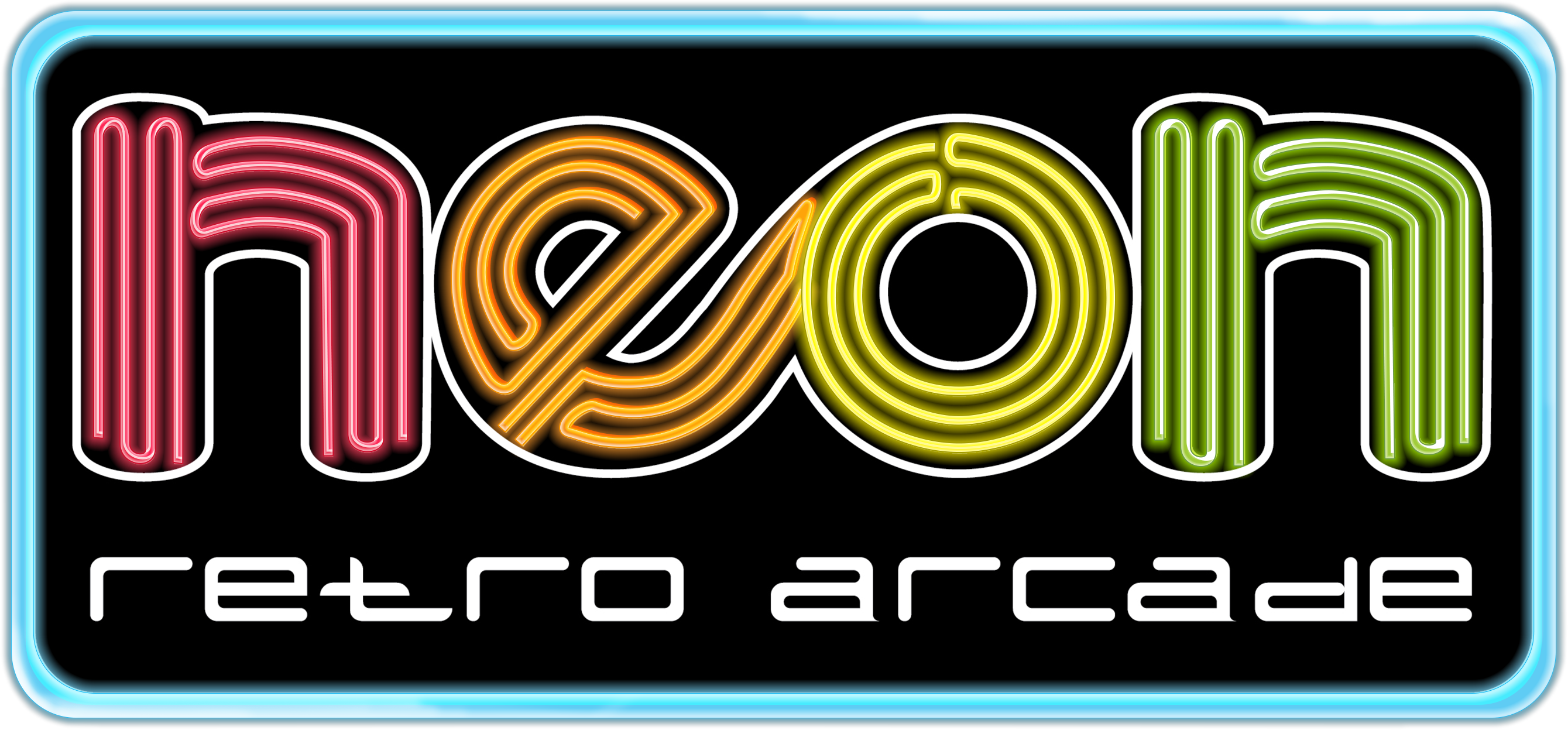 Neon Retro Arcade logo